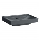 Laufen Meda umywalka ścienna 60x46 cm szlifowany spód grafit mat H8161137581091