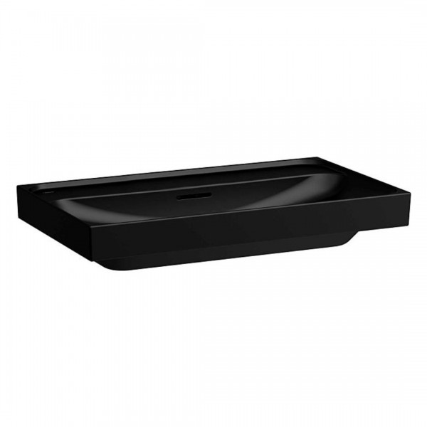 Laufen Meda umywalka ścienna 80x46 cm czarny mat H8101177161091