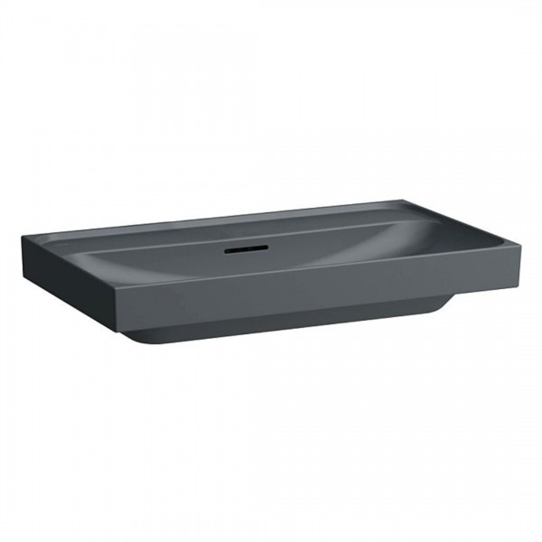 Laufen Meda umywalka ścienna 80x46 cm szlifowany spód grafit mat H8161177581091