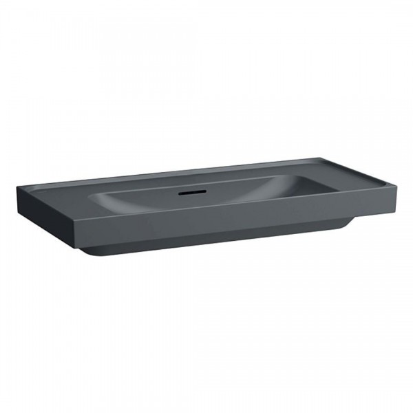 Laufen Meda umywalka ścienna 100x46 cm grafit mat H8101197581091