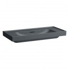 Laufen Meda umywalka ścienna 100x46 cm grafit mat H8101197581091