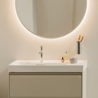 Laufen Meda umywalka ścienna 80x46 cm lewa biała H8171160001041