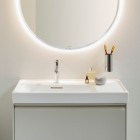 Laufen Meda umywalka ścienna 80x46 cm lewa biała H8171160001041