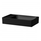 Laufen Meda umywalka nablatowa 60x35 cm czarny mat H8121137161091