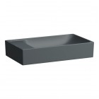 Laufen Meda umywalka nablatowa 60x35 cm grafit mat H8121137581121