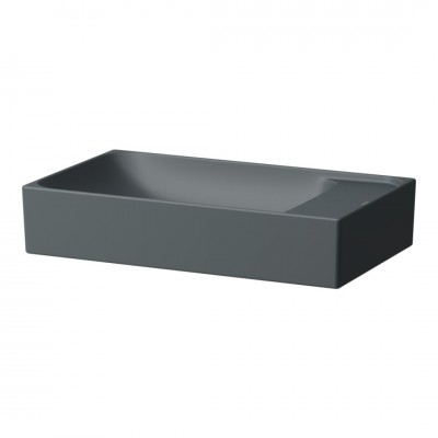 Laufen Meda umywalka nablatowa 60x35 cm grafit mat H8121137581121