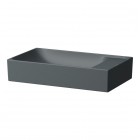 Laufen Meda umywalka nablatowa 60x35 cm grafit mat H8121137581121