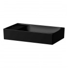 Laufen Meda umywalka nablatowa 60x35 cm czarny mat H8121137161121