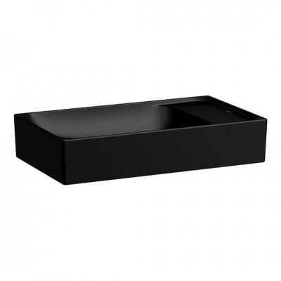 Laufen Meda umywalka nablatowa 60x35 cm czarny mat H8121137161121