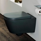 Laufen Meda miska WC wisząca Silent Flush grafit mat H8201107580001