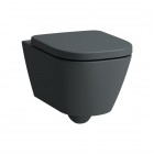 Laufen Meda miska WC wisząca Silent Flush grafit mat H8201107580001