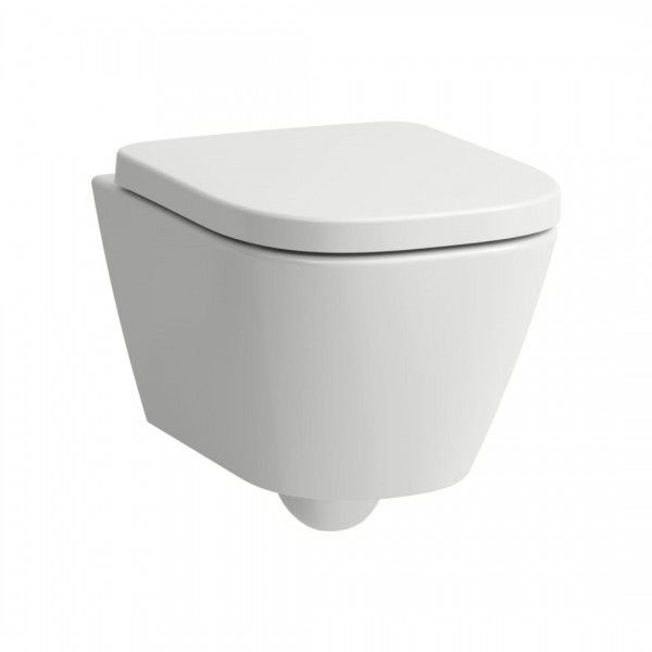 Laufen Meda miska WC wisząca krótka Silent Flush biała H8201130000001