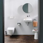 Laufen Meda miska WC wisząca krótka Silent Flush biała H8201130000001