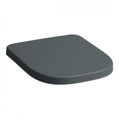 Laufen Meda deska WC wolnoopadająca grafit mat H8911137580001