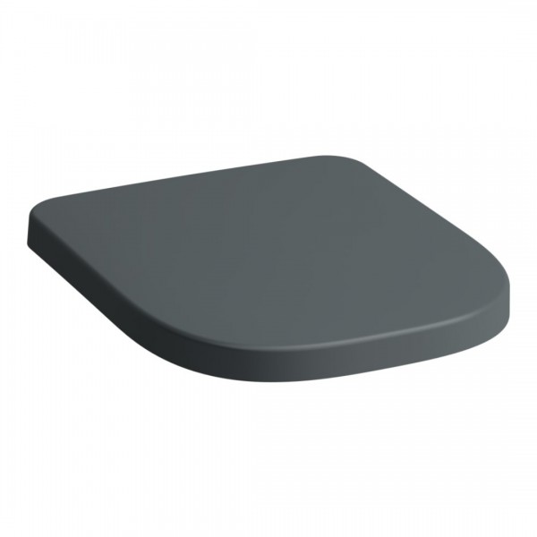 Laufen Meda deska WC wolnoopadająca grafit mat H8911137580001