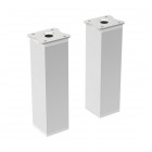 Koło Twins nóżki chrom 15 cm 99487000