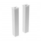 Koło Twins nóżki chrom 25 cm 99656000