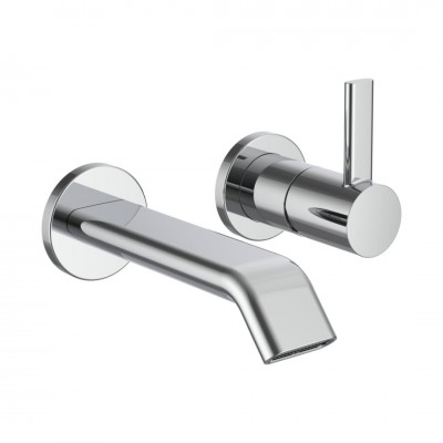 Laufen Meda bateria umywalkowa podtynkowa wylewka 15 cm chrom HF506622100000