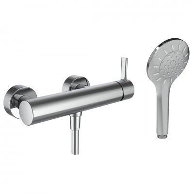 Laufen Meda bateria prysznicowa ścienna chrom HF506650100600