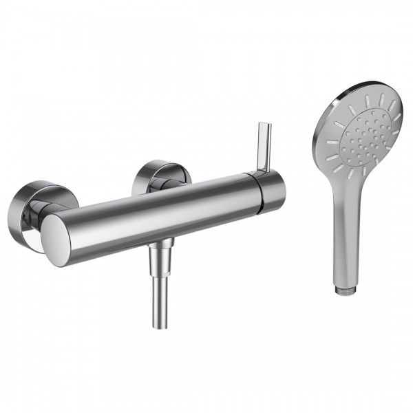 Laufen Meda bateria prysznicowa ścienna chrom HF506650100600