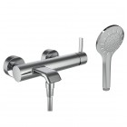 Laufen Meda bateria wannowa ścienna chrom HF506660100600