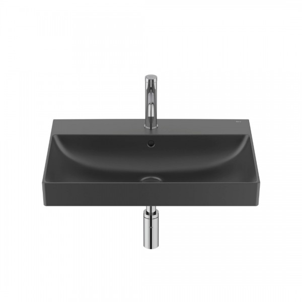 Roca Ona umywalka 65x46 cm ścienna prostokątna czarny mat A327687080