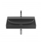 Roca Ona umywalka 65x46 cm ścienna prostokątna czarny mat A327687080