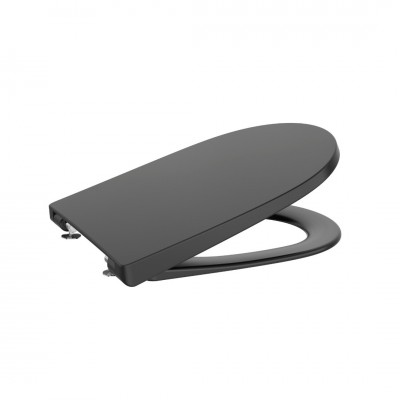 Roca Ona deska WC wolnoopadająca Supralit® czarny mat A801E12081 Roca Ona deska WC wolnoopadająca Supralit® czarny mat A801E12081