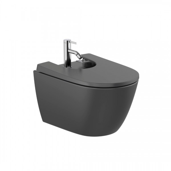 Roca Ona bidet wiszący czarny mat A357685080