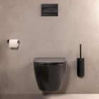 Roca Ona miska WC wisząca Rimless czarny mat A346687080