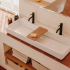 Roca Tura umywalka 100x43 cm ścienna prostokątna biała A327699000