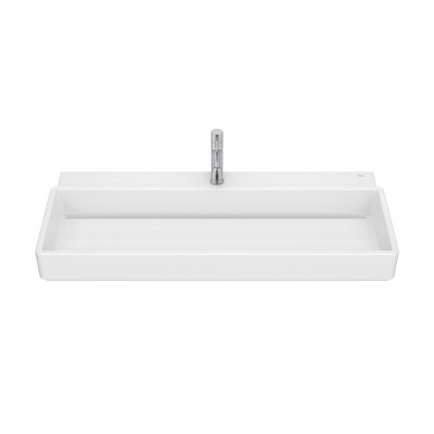 Roca Tura umywalka 100x43 cm ścienna prostokątna biała A327698000