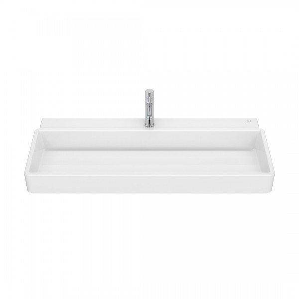 Roca Tura umywalka 100x43 cm ścienna prostokątna biała A327698000