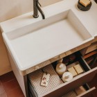 Roca Tura umywalka 80x43 cm ścienna prostokątna lewa biała A327697000