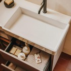 Roca Tura umywalka 80x43 cm ścienna prostokątna prawa biała A327696000