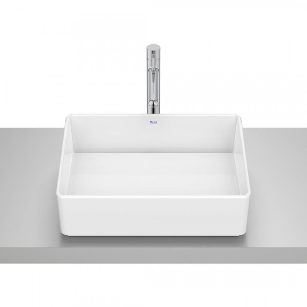 Roca Tura umywalka 45x35 cm nablatowa prostokątna biała A327691000