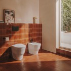 Roca Tura miska WC stojąca Rimless przyścienna biała A347697000