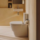 Roca Tura miska WC Rimless do kompaktu przyścienna biała A342697000