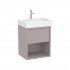 Roca Tura Unik zestaw łazienkowy 55 cm umywalka z szafką szlachetny szary A852024559