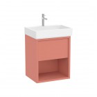 Roca Tura Unik zestaw łazienkowy 55 cm umywalka z szafką terakota A852024560