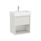 Roca Tura Unik zestaw łazienkowy 60 cm umywalka z szafką biały mat A852025558