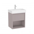 Roca Tura Unik zestaw łazienkowy 60 cm umywalka z szafką szlachetny szary A852025559