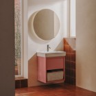 Roca Tura Unik zestaw łazienkowy 60 cm umywalka z szafką terakota A852025560