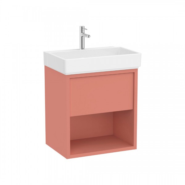 Roca Tura Unik zestaw łazienkowy 60 cm umywalka z szafką terakota A852025560