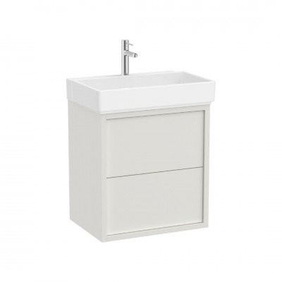 Roca Tura Unik zestaw łazienkowy 60 cm umywalka z szafką biały mat A852026558