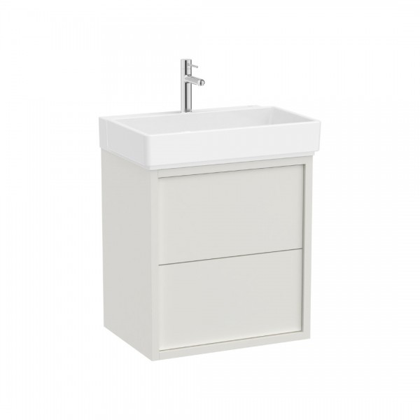 Roca Tura Unik zestaw łazienkowy 60 cm umywalka z szafką biały mat A852026558