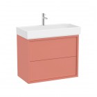 Roca Tura Unik zestaw łazienkowy 80 cm umywalka z szafką terakota A852033560
