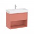 Roca Tura Unik zestaw łazienkowy 80 cm umywalka z szafką terakota A852030560