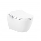Roca Ona In-Wash miska WC wisząca Rimless z deską myjącą biała Supraglaze® A803150S01