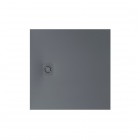 Roca Magma brodzik kwadratowy kompozytowy 90x90 cm szary łupek APE0138438403200